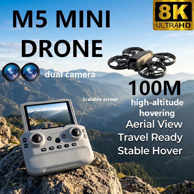 Rc Helicopter Charger - โดรนรุ่นใหม่ M5 Mini ปี 2026 กล้อง