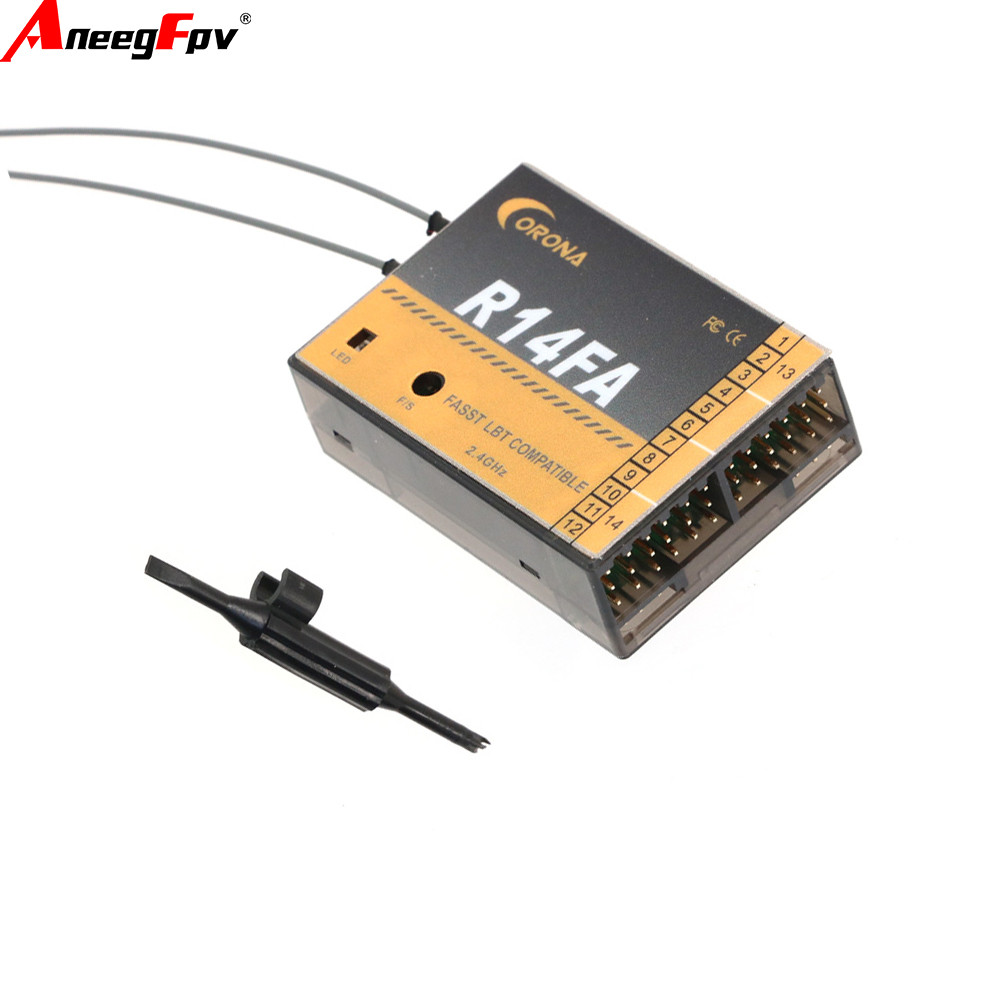 ตัวรับสัญญาณรุ่น Corona R14FA  - Rc Helicopter Remote Control บทวิจารณ์และราคา